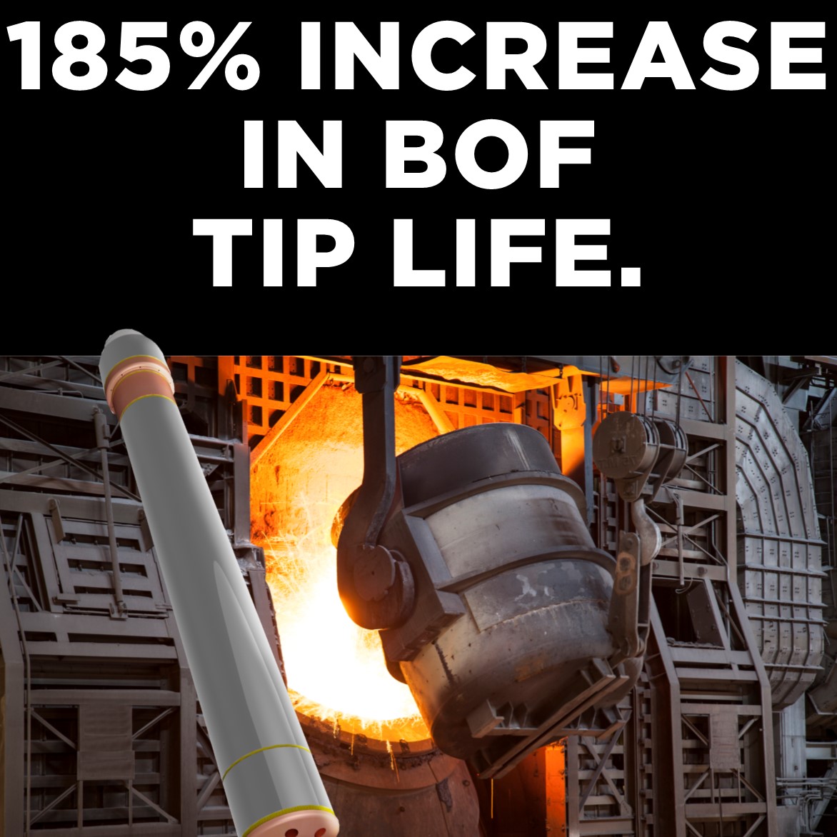 Berry increases BOF tip life 185% for N.A. mill