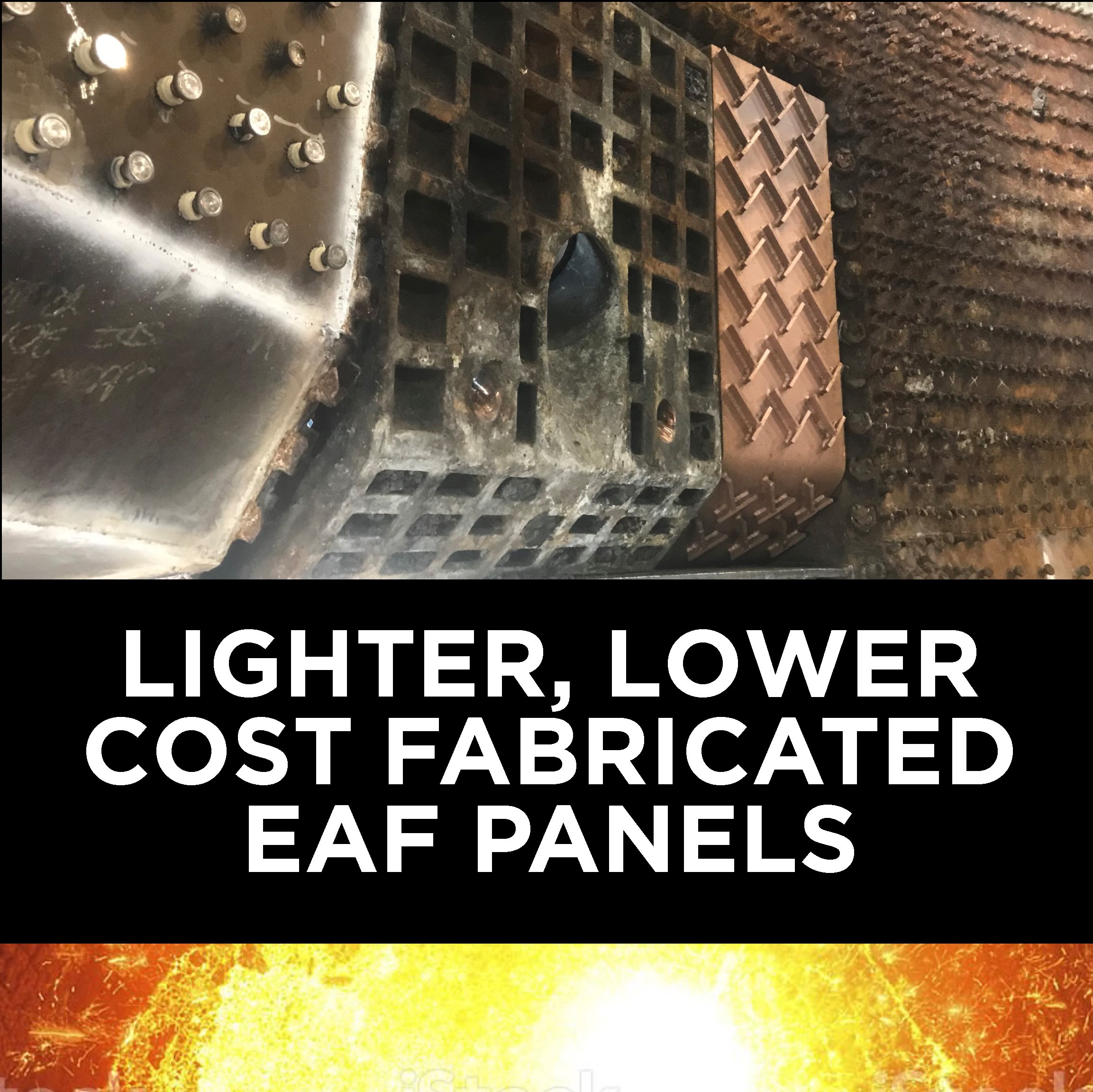 Mill Upgrades to Fabricated Copper EAF  Panels